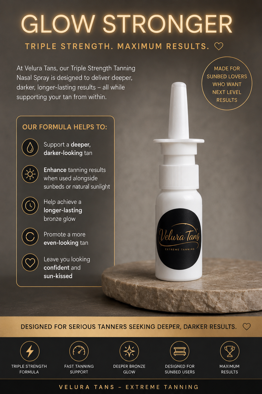 Double Strength Tanning Spray